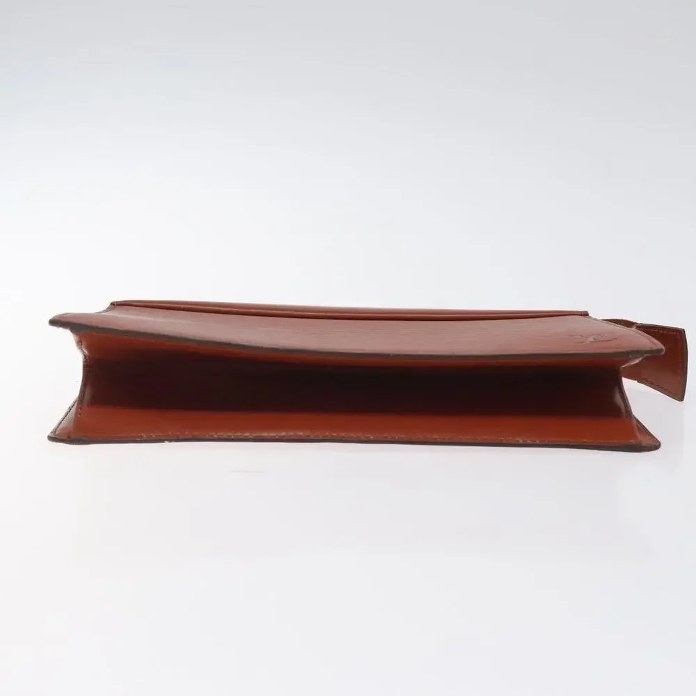 Louis Vuitton Epi Trousse Crete Pouch Brown